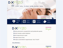 Tablet Screenshot of djk.cz