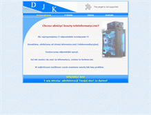 Tablet Screenshot of djk.pl
